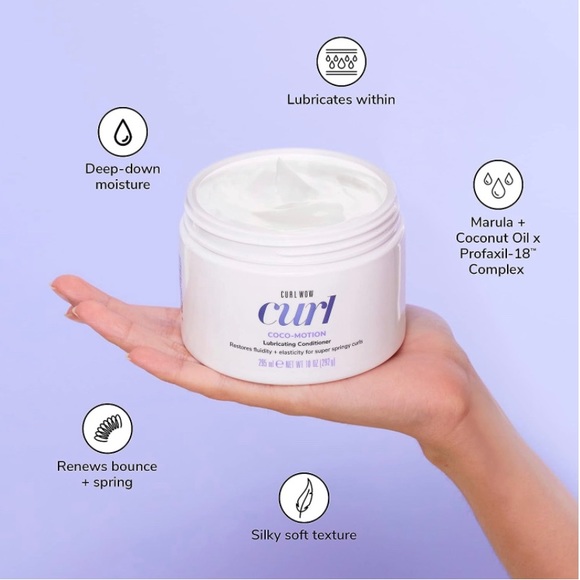 Color Wow CURL WOW curl COCO-MOTION Lubricating Conditioner 295 mL e/10 OZ. - Picture 3 of 16